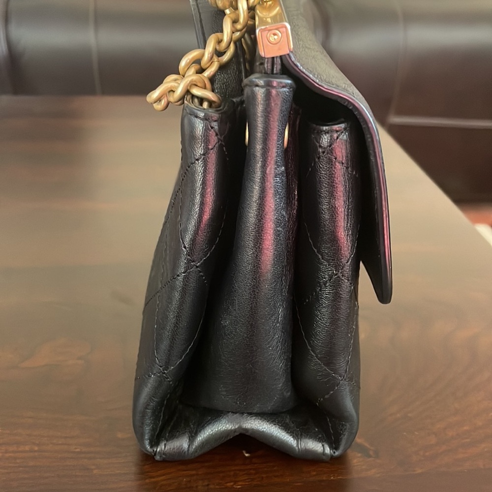 Chanel small coco luxe flap bag black - Picture 11 of 16